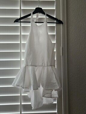 Free People Ruffle Tunic Halter Top